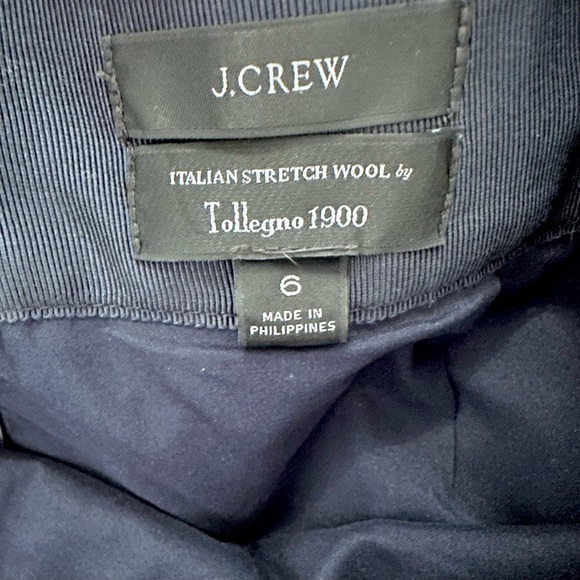 EUC J.Crew Pleated mini skirt in Italian plaid wool - Picture 7 of 8